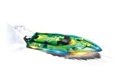 Legetøjsbil - Syma REVOLT R/C Q7 Illuminator Boat - 51203
