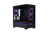 Kabinet - ASUS AP202 ARGB Black - Kabinet - Miditower - Sort - 90DC00P0-B19000