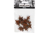 Kreativitet & Hobbyartikler - Creativ Company - Star Anise 10 pcs. - 50244