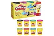 Konstruktionslegetøj - Play-Doh Vibrant 8 Pack Solid 680 g - G06925X0