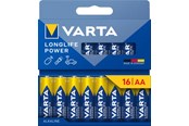 Batteri - VARTA Longlife Power AA - 16-Pack - 4906121716