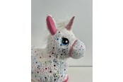 Brætspil - Krea Hop And Bounce Plush Horse Rainbow - 36-2033