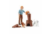 Schleich - Schleich Pocket Set - Skovhugger - 81475