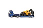Legetøjsbil - SIKU MAN Truck with Backhoe Loader - 313-1761