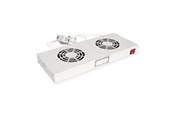 Rack skabe - Roline - rack fan - 2 fans with thermostat - 26.21.0106