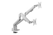 Vægbeslag, AV-Beslag & AV-Møbler - Roline mounting kit - streamlined - for 2 LCD displays - pneumatic - silver - Maks 18 kg - Maks størrelse - 17.03.1158