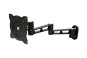 Vægbeslag, AV-Beslag & AV-Møbler - Roline bracket - adjustable arm - for LCD display - black - Maks 10 kg - Maks størrelse - 17.03.1198