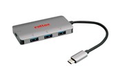 USB hub - Roline - hub - 4 ports USB hub - 4 ports - Sølv - 14.02.5038