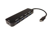 USB hub - Roline VALUE USB 3.2 Gen 1 Hub USB hub - 4 ports - Sort - 14.99.5039