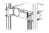 Rack skabe - Roline - rack mounting kit - 2U - 19.40.2175