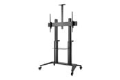 Vægbeslag, AV-Beslag & AV-Møbler - Roline cart - for LCD display - black - Maks 140 kg - Maks størrelse 120" - 17.03.1263
