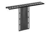 Vægbeslag, AV-Beslag & AV-Møbler - Roline shelf - space-saving - for microphone / webcam / light - black - Maks 3 kg - Maks størrelse - 17.03.0034