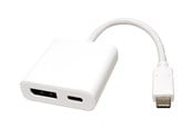 Dockingstation - Roline - docking station - USB-C 3.1 - DP - 12.03.3221