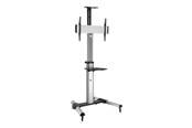Vægbeslag, AV-Beslag & AV-Møbler - Roline stand - for LCD display - silver - Maks 50 kg - Maks størrelse 70" - 17.03.1260
