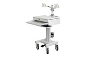 Vægbeslag, AV-Beslag & AV-Møbler - Roline cart - for 2 LCD displays / keyboard / mouse / PC / notebook - Maks - Maks størrelse - 17.03.1175