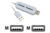 Netværksadapter (netkort, printserver mv.) - Roline USB 2.0 Link Cable - 11.02.9188
