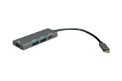 Dockingstation - Roline - docking station - USB-C 3.2 - HDMI - 12.02.1119