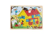 Puslespil - Barbo Toys Pippi 24 pcs Wooden Puzzle - 8602