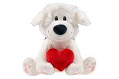 Plys - Studio 100 - Samson and Marie Cuddly Toy Plush Samson with Heart 30cm - MESM00000380