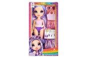 Dukker & Tilbehør - MGA Rainbow High Swim & Style Pop - Violet - 507314-EUC