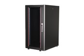 Rack skabe - Roline Basic - rack - glass door 600x800 WxD - 22U - 26.21.0201
