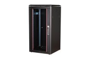 Rack skabe - Roline Pro - rack - with glass door 600 x 600 mm (WxD) - 22U - 26.21.0218