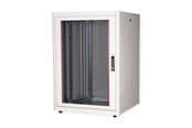 Rack skabe - Roline Basic - rack - glass door 800 x 800 (WxD) - 22U - 26.21.0033