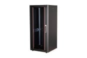 Rack skabe - Roline Basic - rack - glass door 600x600 WxD - 26U - 26.21.0204