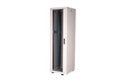 Rack skabe - Roline Basic - cabinet - with glass door 600 x 600 mm (WxD) - 42U - 26.21.0042