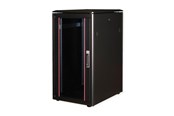 Rack skabe - Roline Pro - rack - with glass door 600 x 800 mm (WxD) - 22U - 26.21.0219