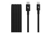 USB kabel - Apple Beats USB-C to Lightning Woven Cable (1.5 m / 5 ft.) – Bolt Black - MDGK4ZM/A