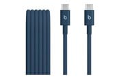 USB kabel - Apple Beats USB-C to USB-C Woven Cable (1.5 m / 5 ft) – Nitro Navy - MDGE4ZM/A