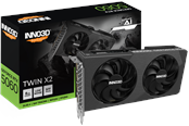 Grafikkort - Inno3D GeForce RTX 5060 Twin X2 - 8GB GDDR7 RAM - Grafikkort - N50602-08D7-195071N