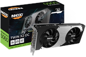 Grafikkort - Inno3D GeForce RTX 5060 Twin X2 OC - 8GB GDDR7 RAM - Grafikkort - N50602-08D7X-195070N