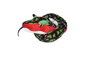 Plys - Wild Republic Colourful Plush Snake Dragonbone 137 cm - 16760