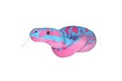 Plys - Wild Republic Colourful Plush Snake Butterfly 137 cm - 89094