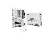 Bundkort - ASUS X870 MAX GAMING WIFI7 WHITE Bundkort - AMD X870 - AMD AM5 socket - DDR5 RAM - ATX - 90MB1LZ0-M0EAY0