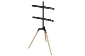 Vægbeslag, AV-Beslag & AV-Møbler - Gembird TV Tripod Gulvstativ – 70° Drejefunktion – Passer til 32-65” - VESA 100x100 – 600x400 – Max 32 kg – Sort - Maks 32 kg - Maks størrelse 65" - TVS-65S-01