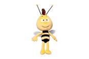 Plys - Studio 100 - Maya the Bee Plush Willy 20cm - MEMA00002370