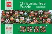 Hobby artikler - Euromic LEGO® Puslespil Juletræspuslespil 4 x 100 brikker - 4013116-232805