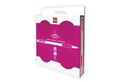 Hobby artikler - Euromic LEGO® Locking Notebook w/Gel Pen (box)192p VIOLET - 4003064-53563