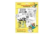 Skrive- og Tegneværktøjer - Euromic PIPPI Coloring set w/6 col. pencils stickers - 163706853