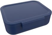 Skoletilbehør - Euromic LUNCH BUDDIES Navy Blue lunch box w/clip&divider - 088908724-21455826