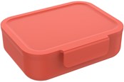 Skoletilbehør - Euromic LUNCH BUDDIES Red lunch box w/clip lock & divide - 088908724-21455398