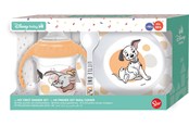 Baby Udstyr - Euromic BABY 3-pc. GIFT BOX SET mug bowl & spoon.Disney - 088608703-13607