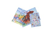 Skrivebordstilbehør - Euromic BLUEY Stickers set create a scene.paper envelope - 048200310