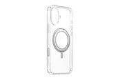 Mobil - Covers & Cases - Baseus SkyRing 360° Magnetic Case with Stand for iPhone 16 - Transparent - P6016100A201-04