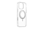 Mobil - Covers & Cases - Baseus Magnetic Case with Stand SkyRing 360° for iPhone 16 Pro - Transparent - P6016100A201-05