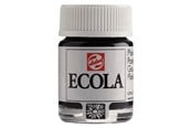 Skrive- og Tegneværktøjer - Bruynzeel - Ecola Poster Paint Bottle 16ml Black 700 - 09167000