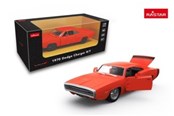 Fjernstyret - RASTAR Die cast 1:36 1970 Dodge Charger R/T Orange - 64410